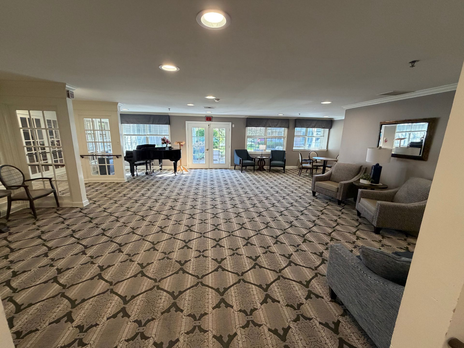 The common area.